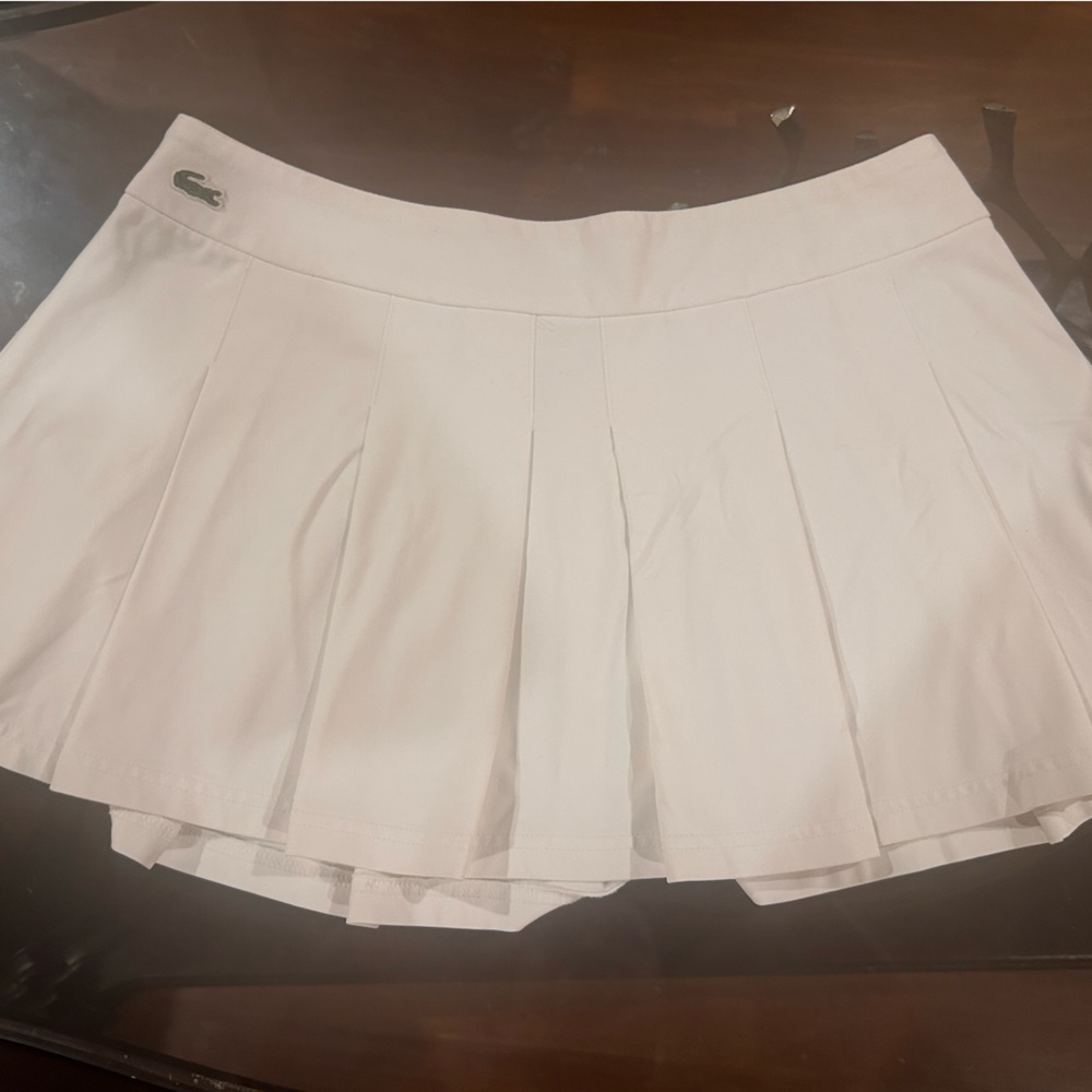 Vintage Lacoste Pleated Skirt – Made in France